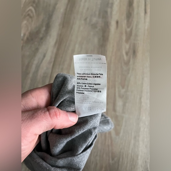 Tartine et Chocolat Baby Grey Polo Shirt - Size 0-3 months - Picture 5 of 6